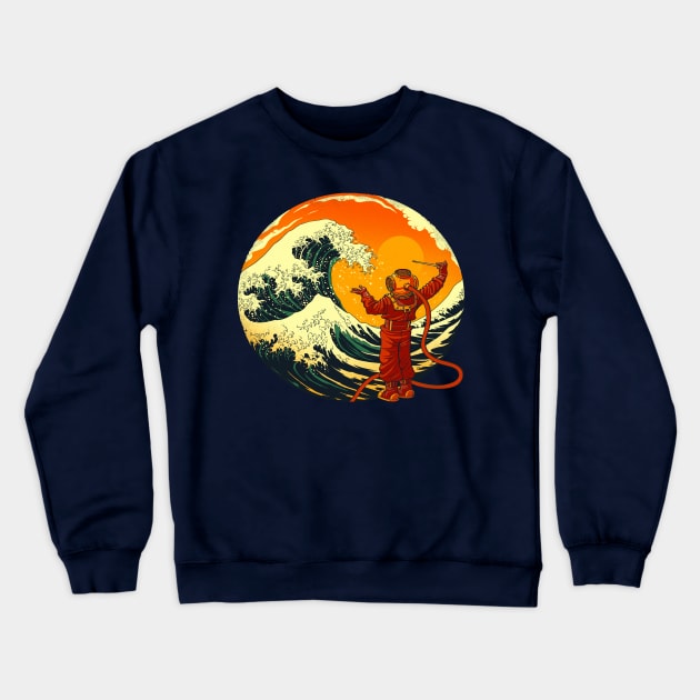 Maestro of Sea Crewneck Sweatshirt by Tobe_Fonseca